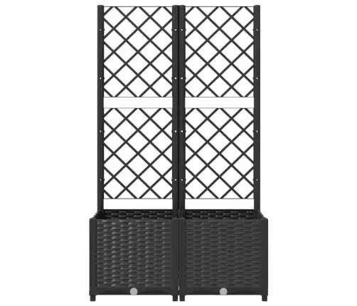 Aia Lillepott Võrega, Must, 80 X 40 X 136 cm Pp