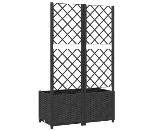 Aia Lillepott Võrega, Must, 80 X 40 X 136 cm Pp