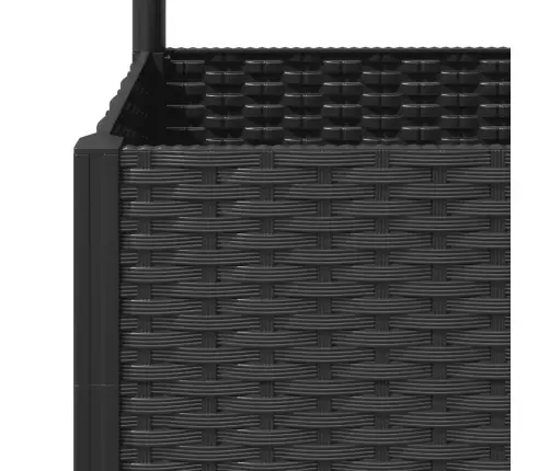 Aia Lillepott Võrega, Must, 80 X 40 X 136 cm Pp