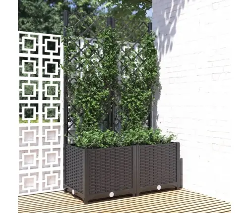 Aia Lillepott Võrega, Must, 80 X 40 X 136 cm Pp