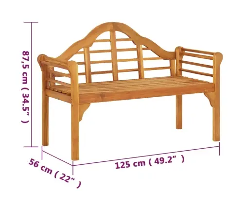 Dārza Sols, 125 Cm, Akācijas Masīvkoks  Vidaxl Dārza Sols, 125 Cm, Akācijas Masīvkoks  Vidaxl