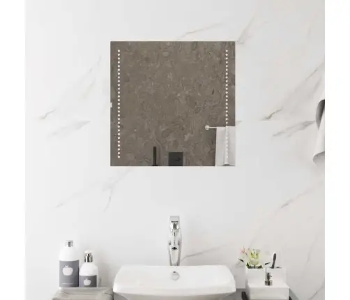 Vonios Kambario Led Veidrodis, 50X50Cm