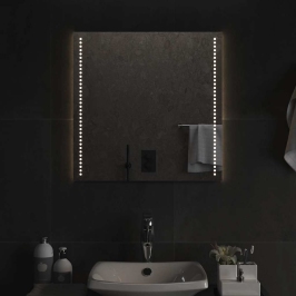 Vannasistabas Spogulis Ar Led, 60X60 Cm Vidaxl