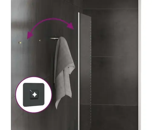 Vannasistabas Spogulis Ar Led, 50X30 Cm Vidaxl