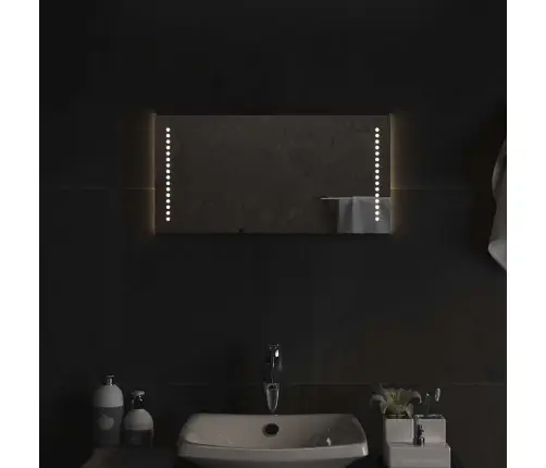 Vannasistabas Spogulis Ar Led, 60X30 Cm Vidaxl