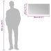 Vannasistabas Spogulis Ar Led, 80X40 Cm Vidaxl