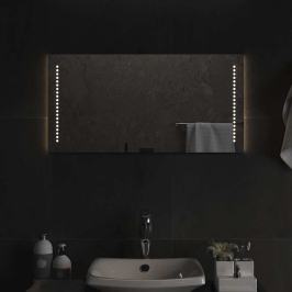 Vannasistabas Spogulis Ar Led, 80X40 Cm Vidaxl