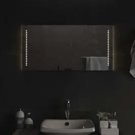 Vannasistabas Spogulis Ar Led, 80X40 Cm Vidaxl