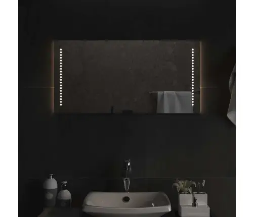 Vannasistabas Spogulis Ar Led, 80X40 Cm Vidaxl