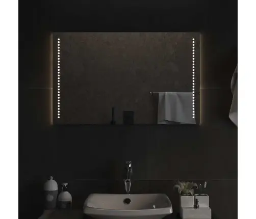 Vannasistabas Spogulis Ar Led, 80X50 Cm Vidaxl Vannasistabas Spogulis Ar Led, 80X50 Cm Vidaxl