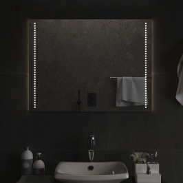 Vannasistabas Spogulis Ar Led, 80X60 Cm Vidaxl