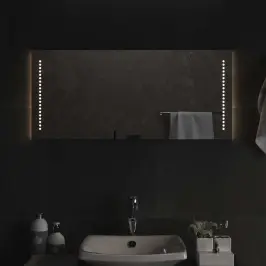 Vannasistabas Spogulis Ar Led, 90X40 Cm Vidaxl