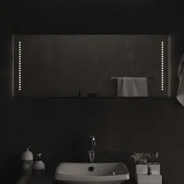 Vannasistabas Spogulis Ar Led, 100X40 Cm Vidaxl