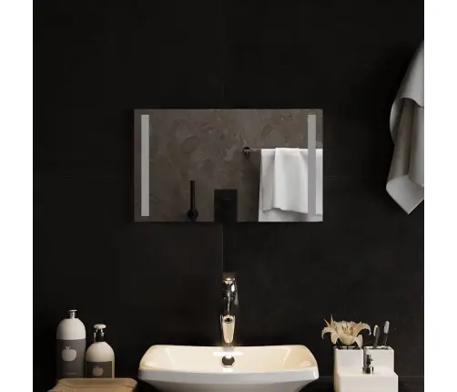 Vannasistabas Spogulis Ar Led, 50X30 Cm Vidaxl