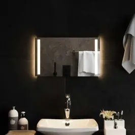 Vannasistabas Spogulis Ar Led, 50X30 Cm Vidaxl