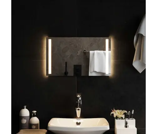 Vannasistabas Spogulis Ar Led, 50X30 Cm Vidaxl