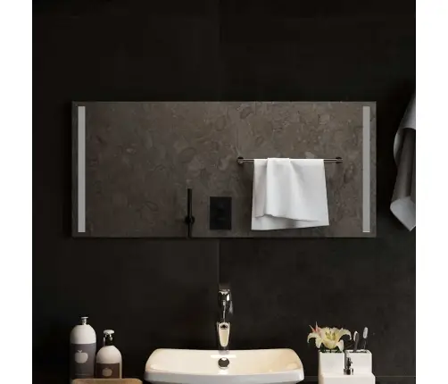 Vannasistabas Spogulis Ar Led, 90X40 Cm Vidaxl