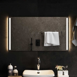 Vannasistabas Spogulis Ar Led, 90X50 Cm Vidaxl