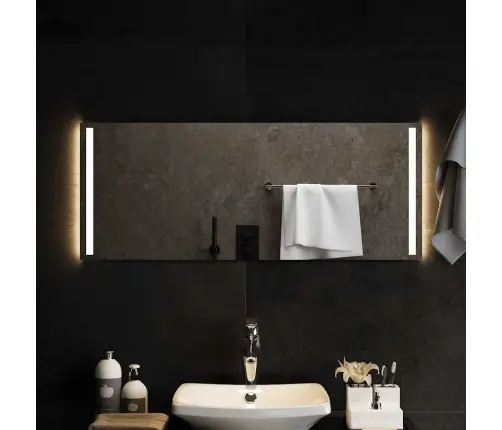 Vannasistabas Spogulis Ar Led, 100X40 Cm Vidaxl