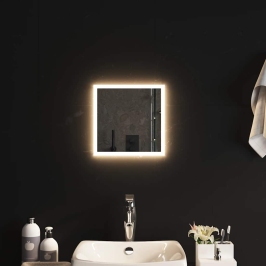 Vannasistabas Spogulis Ar Led, 30X30 Cm Vidaxl
