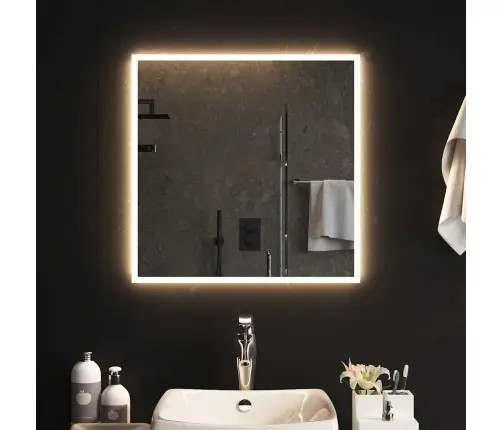 Vannasistabas Spogulis Ar Led, 60X60 Cm Vidaxl