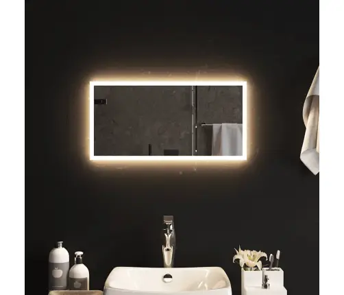 Vannasistabas Spogulis Ar Led, 60X30 Cm Vidaxl Vannasistabas Spogulis Ar Led, 60X30 Cm Vidaxl