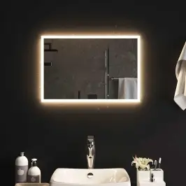 Vannasistabas Spogulis Ar Led, 60X40 Cm Vidaxl