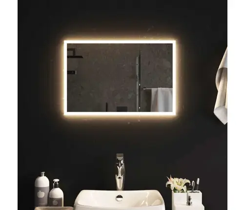 Vannasistabas Spogulis Ar Led, 60X40 Cm Vidaxl