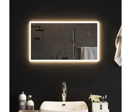 Vannasistabas Spogulis Ar Led, 70X40 Cm Vidaxl