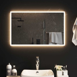 Vannasistabas Spogulis Ar Led, 80X50 Cm Vidaxl