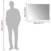 Vannasistabas Spogulis Ar Led, 80X60 Cm Vidaxl