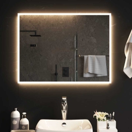 Vannasistabas Spogulis Ar Led, 80X60 Cm Vidaxl
