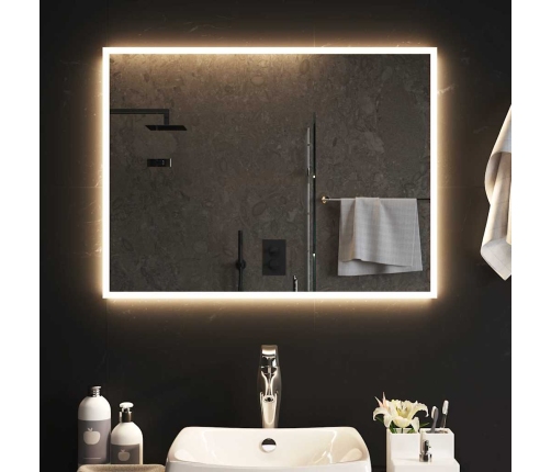 Vannasistabas Spogulis Ar Led, 80X60 Cm Vidaxl