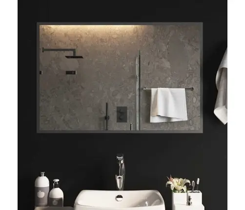 Vannasistabas Spogulis Ar Led, 90X60 Cm Vidaxl