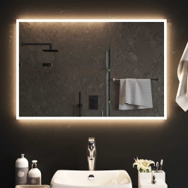 Vannasistabas Spogulis Ar Led, 90X60 Cm Vidaxl