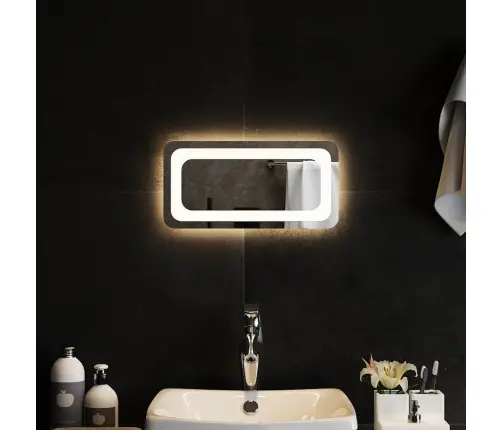 Vannasistabas Spogulis Ar Led, 40X20 Cm Vidaxl