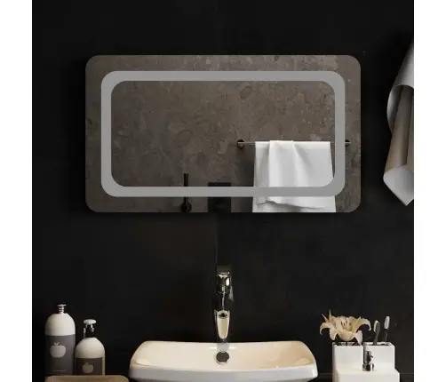 Vannasistabas Spogulis Ar Led, 70X40 Cm Vidaxl