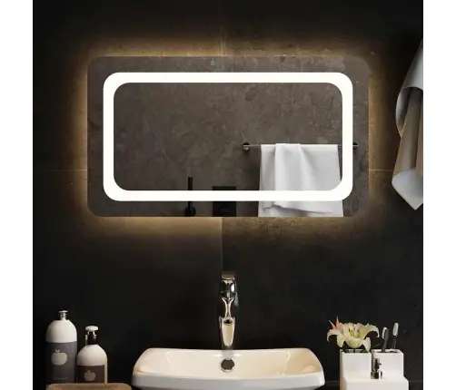 Vannasistabas Spogulis Ar Led, 70X40 Cm Vidaxl
