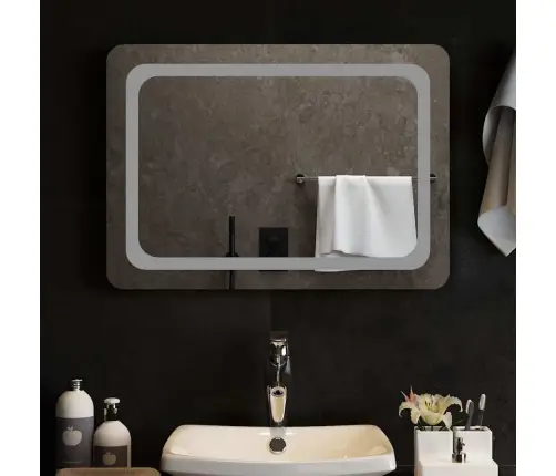 Vannasistabas Spogulis Ar Led, 70X50 Cm Vidaxl