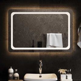 Vannasistabas Spogulis Ar Led, 90X60 Cm Vidaxl