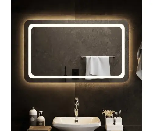 Vonios Kambario Led Veidrodis, 100X60Cm