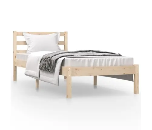 Lovos Rėmas, 75X190cm Pušies Medienos Masyvas, Vienvietis