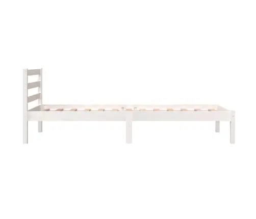 Gultas Rāmis, Priedes Masīvkoks, 75X190 Cm, Balts Vidaxl Gultas Rāmis, Priedes Masīvkoks, 75X190 Cm, Balts Vidaxl