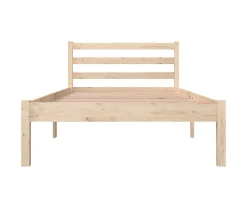 Gultas Rāmis, Masīvkoks, 90X190 Cm, Vienvietīgs Vidaxl