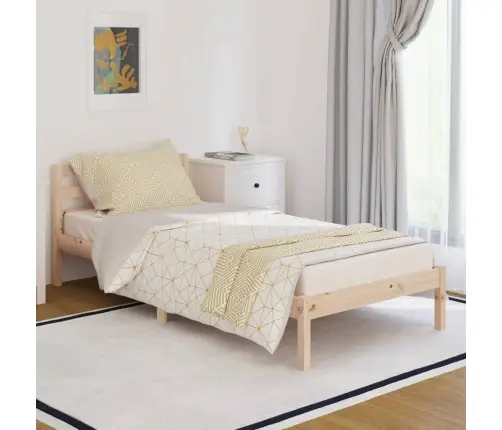 Voodiraam, Männipuit, 90 X 200 Cm