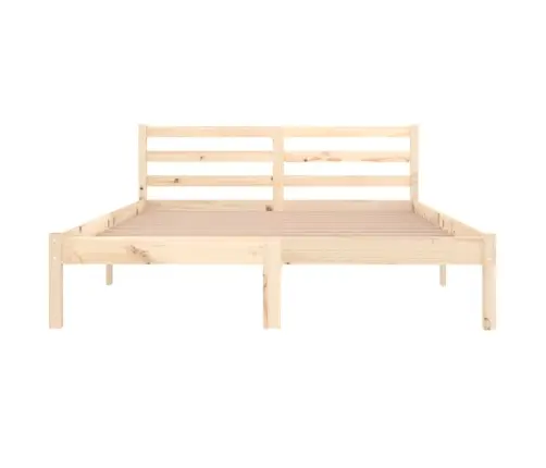 Voodiraam, Täismännipuit, 140 X 200 Cm