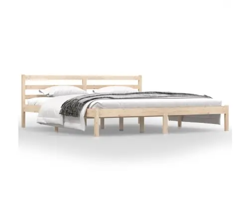 Voodiraam, Täismännipuit, 180X200 Cm