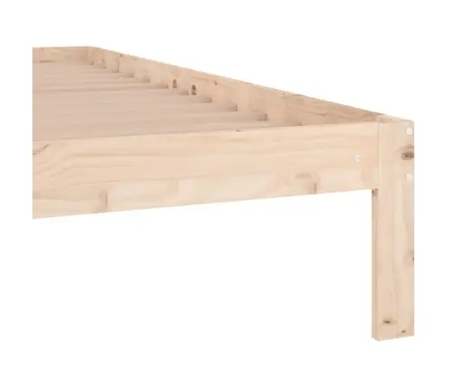Gultas Rāmis, Masīvkoks, 90X190 Cm, Vienvietīgs Vidaxl