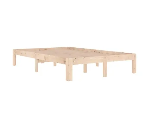 Gultas Rāmis, Masīvkoks, 120X190 Cm, Divvietīgs Vidaxl