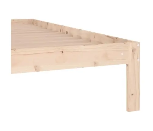 Gultas Rāmis, Masīvkoks, 120X190 Cm, Divvietīgs Vidaxl